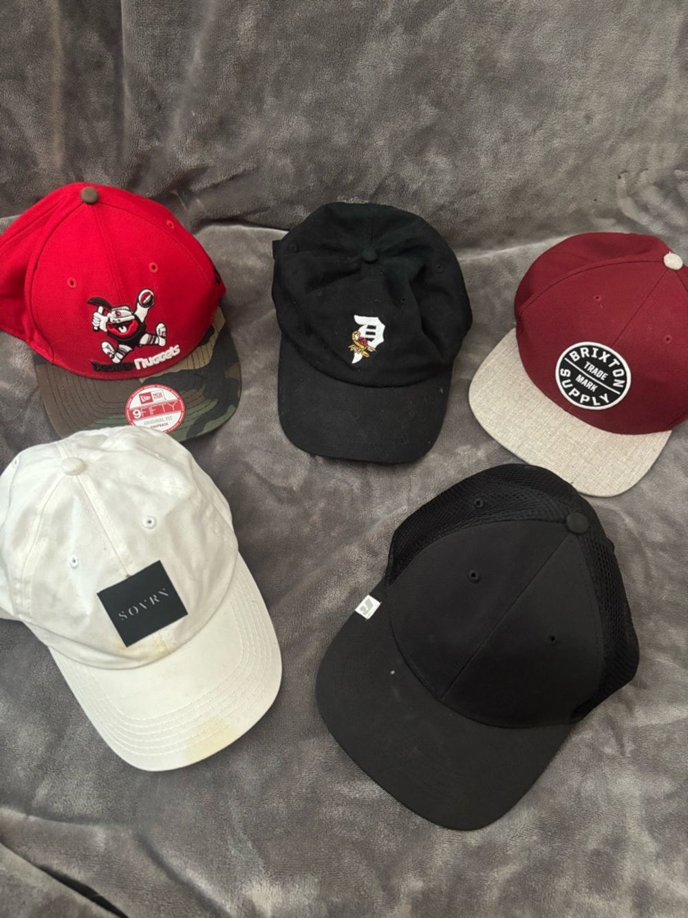 Men’s Hat SnapBack Lot Brixton Primitive Denver Nuggets